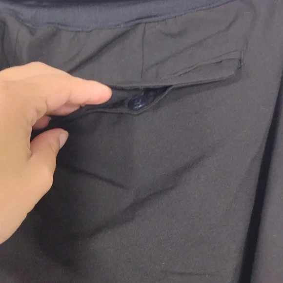 EUC Gap Maternity Modern Boot Black Dress Pants size 6L Stretch - Picture 5 of 14